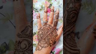 #shorts easy and simple Arabic mehndi design