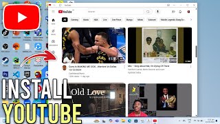 How to Install YouTube App on PC or Laptop - Easy Guide - Windows 10/11 (2024)