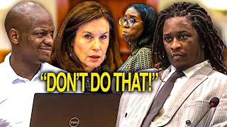 Young Thug Trial Judge WARNS State Attorney on Woody's Last Day! - YSL RICO Day 121