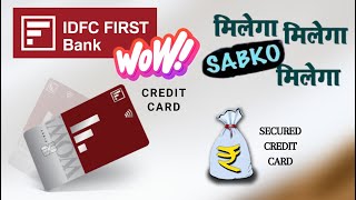 Get Wow Rewards with IDFC First Bank Wow Credit Card | Apply Now