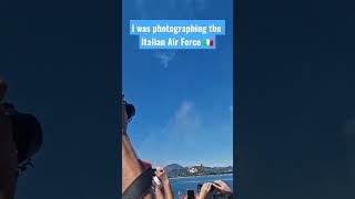 Photographing the Italian Air Force #shorts