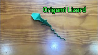 Origami Lizard // Nível intermediário