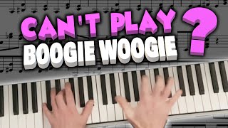 You Can Play Epic Boogie Woogie Piano ! Blues Tutorial Music Lesson...