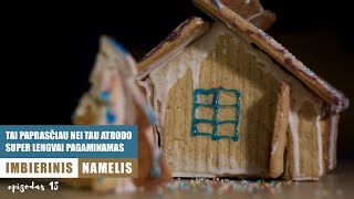 Super lengvai pagaminamas imbierinis namelis / Super easy gingerbread house / 5 MINUTE CRAFTS