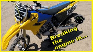 YZ 250 2 Stroke Build EP12 | How to break in piston rings