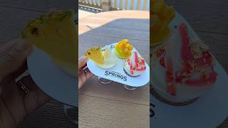 Dole Whip Sampler | Swirls by the Water at Disney Springs #dolewhip #disneysprings #disneycreator