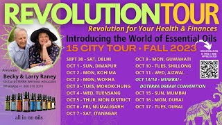 join us on our Revolution Tour-INDIA! 16 cities!