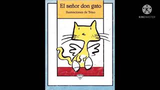 El señor don gato. Autora Pascuala Corona. Ilustrador Trino