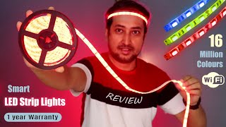 Lighting for YouTube Videos | False ceiling Lights | Zunpulse WiFi rgb Smart Strip Lights Review