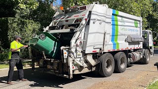 Recology Autocar ACX Heil 5000 Rear Loader Garbage Trucks in Seattle