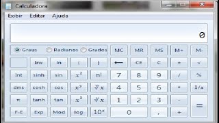 PEGADINHA NA CALCULADORA DOS COMPUTADORES EM 2004