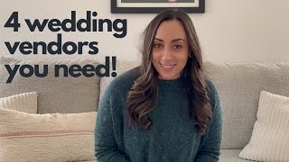 What wedding vendors do you need?