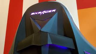 DXRacer RGB LED Gaming Chair (OH-RN1-NW) with BT RGB Controller Modified Model