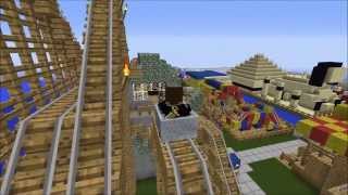 Minecraft Online: Funland III Amusement Park w/ Zueljin - Part 2