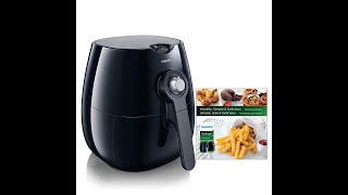 Philips Airfryer, The Original Airfryer with Bonus 150+ Recipe Cookbook HD9220/28