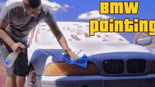 Продлил жизнь старого БМВ. BMW painting