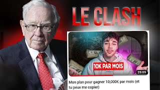 LOANN LV met les investisseurs en bourse en PLS (réaction à une de ses vidéos sur l'argent)