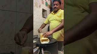 インド路上のドーサ作り😋|| Making indian dose #shorts #streetfood #ytshorts