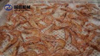 High efficiency fish dehydrator Fresh shrimp head drying machine