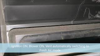 Rat Entry point via Fresh Air Duct of Ford Endeavour (Everest) - shown in action in different modes