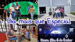 APRESENTAÇÃO DA NOSSA FILHA NA LAGOINHA NITERÓI 😍 | ALMOÇO ESPECIAL | VLOG ABENÇOADO | ELES AMARAM