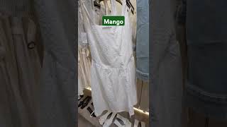 Mango white dress new style #shorts