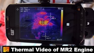 Infrared Thermography of MR2 Engine