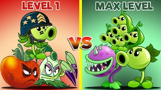 PvZ 2 Team Level 1 Vs Team Max Level-That Team Can Win?