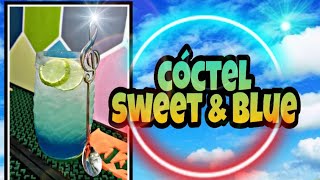 Cóctel sweet & blue (Dulce y azul)