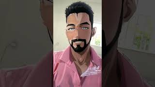 Me transformei em um anime efeitos do TikTok #shorts #tiktok 😎