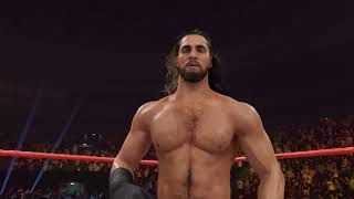 WWE2K24 DOINK THE CLOWN VS SETH ROLLINS