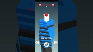 Stack Ball - Crash Platforms Arcade game LEVEL=10,11,12 crashing