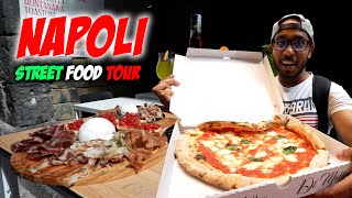 STREET FOOD TOUR IN NAPOLI - KING OF PIZZA - Best 5 street food restaurants you must Eat in Napoli