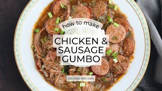 Chicken and Sausage Gumbo Recipe