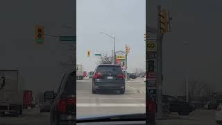 Driving in Windsor Ontario Canada 🇨🇦