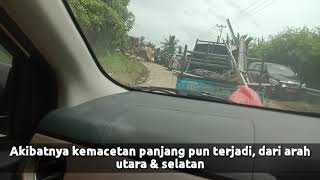 Pasca Gempa, Jalan Poros Majene Mamuju, Desa Onang, Tertimbun Longsor