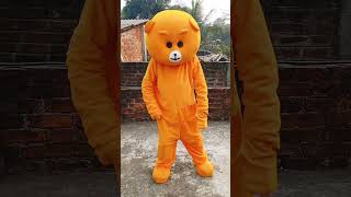 #teddybear #backchodi #dance on sambal puri song#shorts #youtubeshorts #teddybear #teddyprank #teddy