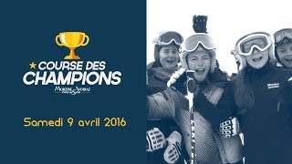 La course des Champions des Portes du Soleil...