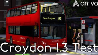 Route 157 from Norwood Junction to West Croydon to Epsom Road | Croydon Roblox 1.3 Test