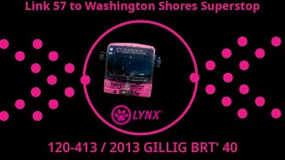 120-413 on Link 57 to Washington Shores (On Detour)