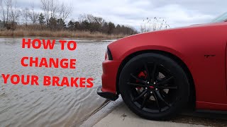 HOW TO CHANGE BRAKES ON A 11-14 CHARGER