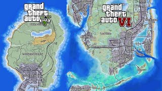 خريطة GTA 6 ستكون ضعف حجم GTA 5 !