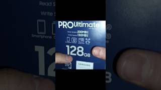 Unboxing The Sansung Pro Ultimate Micro sd card Indian's fastest sd #samsung #sdcard #microsdcard