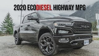 2020 Ram 1500 EcoDiesel Highway MPG Loop