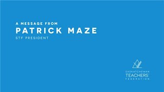 A Message from Patrick Maze - June 2020