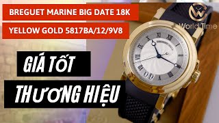 Đồng hồ Breguet Marine Big Date 18k Yellow gold 5817ba/12/9v8