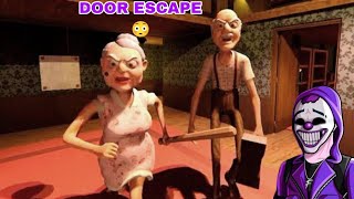 Grandpa and Granny Game Main Door Escape Full Gameplay Video 😳