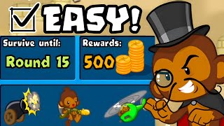 Professor Evil Today Easy Challenge! (BTD Battles)