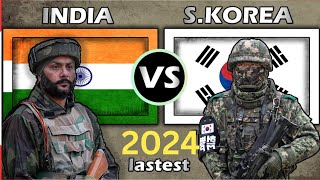 India vs South Korea Military Power Comparison 2024 | South Korea vs India Military Power 2024