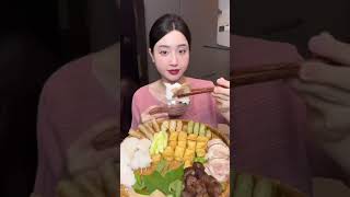 Mukbang Bún Đậu Mắm Tôm #mukbang